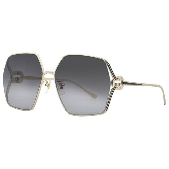 Gucci GG1322SA‑001 64 Women's Sunglasses | Gold Metal Frame