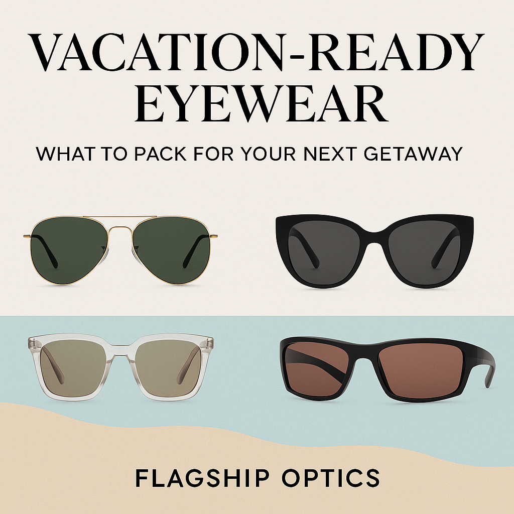 🏝️ Vacation Ready Eyewear: What to Pack for Your Next Getaway