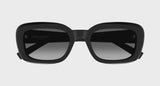 Saint Laurent SL M130‑002 53 Women’s Sunglasses | Black Frame | Recycled Acetate
