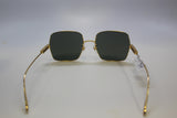 Gucci GG1434S‑001 57 Women’s Sunglasses | Gold Metal Frame | Authentic Luxury (UPC 889652441429)
