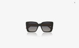 Gucci GG1861S-001 53mm Women’s Sunglasses – Black Recycled Frame, Gray Lenses