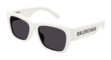 Balenciaga BB0262SA-003 Unisex Sunglasses – Recycled Acetate, 56mm
