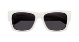 Balenciaga BB0262SA-003 Unisex Sunglasses – Recycled Acetate, 56mm
