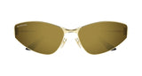 Balenciaga BB0335S-003 Women’s Sunglasses – Metal Frame, 65mm