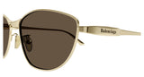Balenciaga BB0358SK-003 Women’s Sunglasses – Metal Frame, 62mm