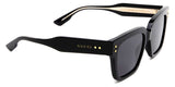 Gucci GG1084S‑001 54 Men’s Sunglasses | Black Acetate Metal Frame | Authentic Luxury (UPC 889652378497)