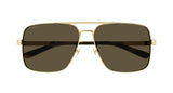 Gucci GG1289S‑002 62 Men’s Sunglasses | Gold/Havana Metal & Recycled Acetate Frame | Authentic Luxury (UPC 889652413815)