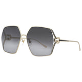 Gucci GG1322SA‑001 64 Women’s Sunglasses | Gold Metal Frame | Authentic Luxury (UPC 889652414416)