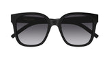 Saint Laurent SL M105/F‑002 55 Black Women’s Sunglasses | Recycled Acetate