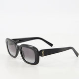Saint Laurent SL M130‑002 53 Women’s Sunglasses | Black Frame | Recycled Acetate