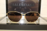 Balenciaga BB0358SK-003 Women’s Sunglasses – Metal Frame, 62mm