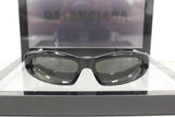 BALENCIAGA BB0408S-001 58 SUNGLASS MAN RECYCLED ACE