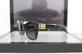 Balenciaga BB0132S-001 Women’s Sunglasses – Recycled Acetate, 53mm A