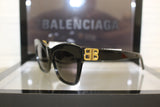 Balenciaga BB0132S-001 Women’s Sunglasses – Recycled Acetate, 53mm A