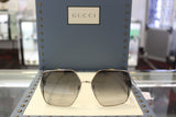Gucci  GG1322SA‑001  64 Women’s Sunglasses | Gold Metal Frame | Authentic Luxury (UPC 889652414416)