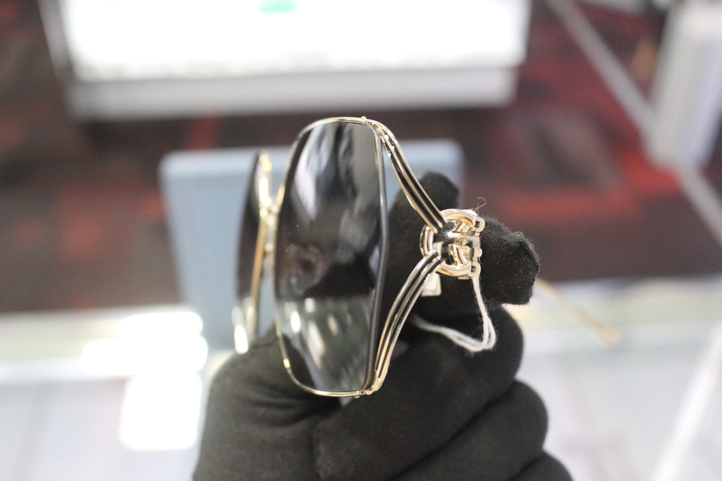 Gucci GG1322SA‑001 64 Women's Sunglasses | Gold Metal Frame