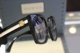 Gucci GG1300S‑004 55 Women’s Sunglasses | Black Recycled Acetate Frame | Authentic Luxury (UPC 889652415376)