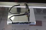 Saint Laurent SL M105/F‑002 55 Black Women’s Sunglasses | Recycled Acetate