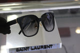 Saint Laurent SL M105/F‑002 55 Black Women’s Sunglasses | Recycled Acetate
