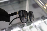 Saint Laurent SL M105/F‑002 55 Black Women’s Sunglasses | Recycled Acetate