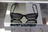 Saint Laurent SL M130‑002 53 Women’s Sunglasses | Black Frame | Recycled Acetate