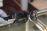 Saint Laurent SL M130‑002 53 Women’s Sunglasses | Black Frame | Recycled Acetate