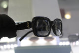 Saint Laurent SL M130‑002 53 Women’s Sunglasses | Black Frame | Recycled Acetate
