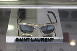 Saint Laurent SL 740 003 52 Recycled Acetate Women’s Sunglasses | Beige‑Havana Frame | Authentic Luxury