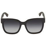 Gucci GG0034SN-002 54 mm Women’s Sunglasses – Black Acetate Frame with Grey Gradient Lenses | Authentic Luxury Eyewear