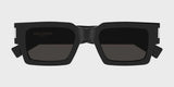 Saint Laurent SL 572‑001 50 Sunglasses (Unisex, Recycled Acetate)
